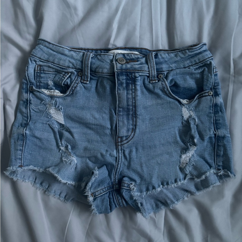 Dry Goods Distressed Jean Shorts